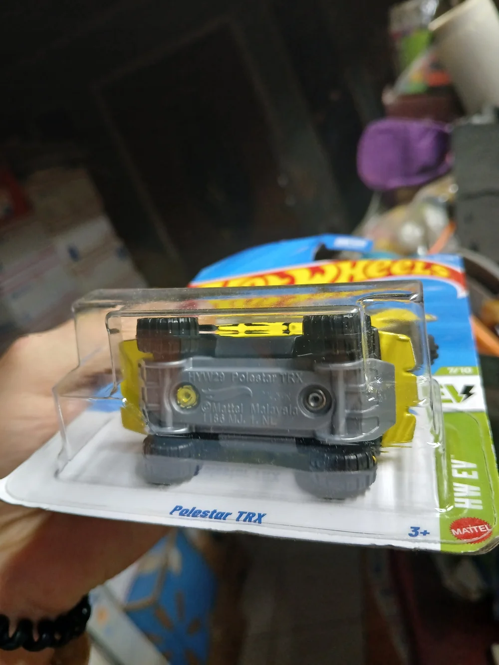 yellow Hot Wheels Polestar TRX is a 1:64 scale die-cast model from the 2026 HW E